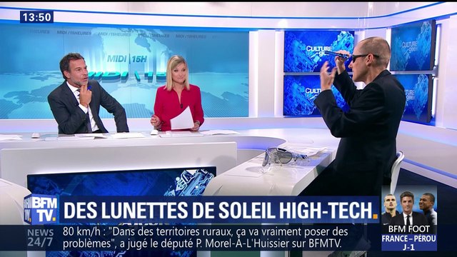 Des lunettes de soleil high-tech
