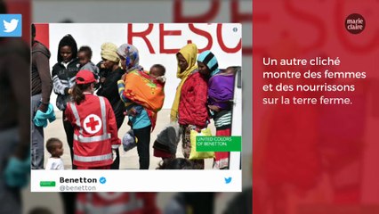 Benetton fait polémique en montrant les migrants de l'Aquarius