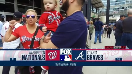 Washington Nationals vs Altanta Braves - Full Game Highlights - 4_4_18