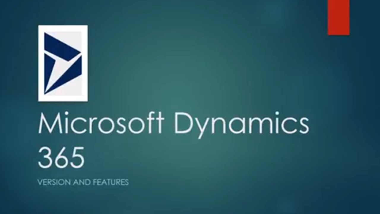Microsoft Dynamics 365 CRM version and features