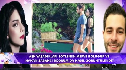 Merve Boluğur Ve Hakan Sabancı Aşklarını Kameralar Önünde İlan Etti