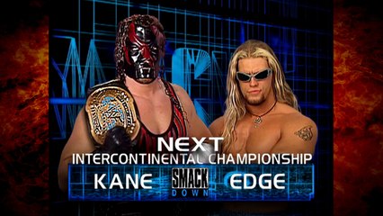 Kane vs Edge Intercontinental Title Match 5/31/01