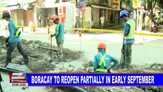 Boracay to reopen partially in early September