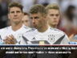 Bierhoff angry with 'below the belt' comments after Germany loss