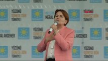 Iğdır İyi Parti Cumhurbaşkanı Adayı Meral Akşener Iğdır'da Konuştu 3