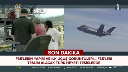 F35'lerin yapım ve ilk uçuş görüntüleri
