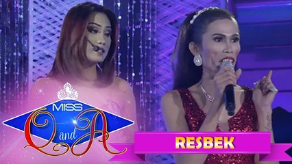It's Showtime Miss Q & A Resbek: Dyosa Ariwara Barabese vs. Ligaya Maligat | Di Ba? Teh!
