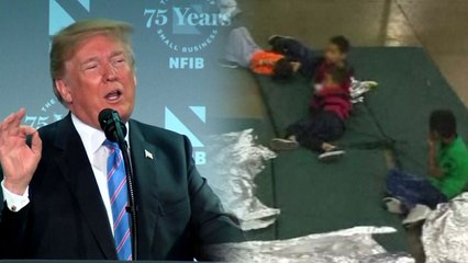 수용소 안 아이들 울음소리에도...트럼프 "어쩔 수 없다" / YTN