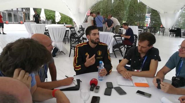 Mondial 2018 : Yannick Carrasco s'exprime pendant le jour de repos des Diables rouges