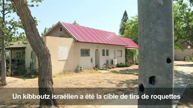 Un kibboutz touché par des tirs de roquettes, Israël réplique