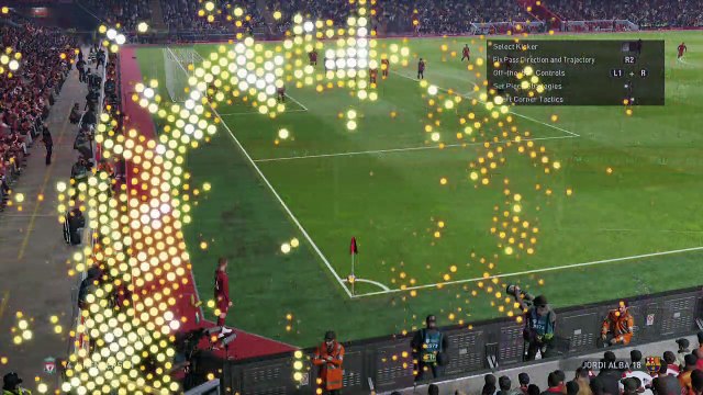 PES 2019 - captures maison : Liverpool vs Barcelone