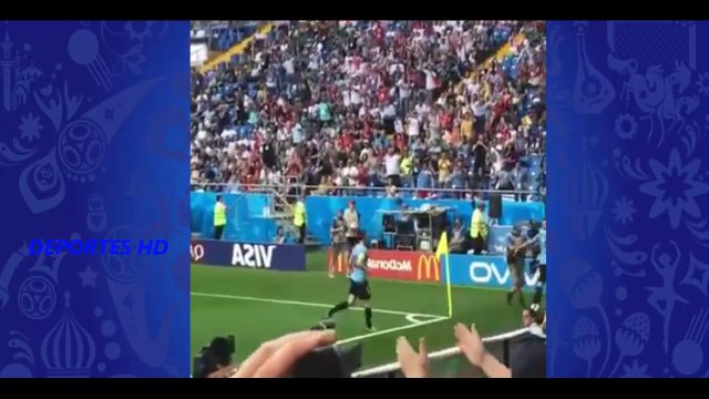 GOL LUIS SUAREZ COPA MUNDIAL RUSIA 2018 | URUGUAY VS ARABIA SAUDI 1-0