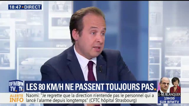80 km/h : Cibler les endroits dangereux suffirait , estime Jean-Christophe Lagarde