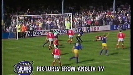 Southend United - Bristol City 17-08-1991 Division Two