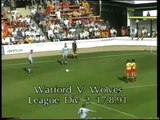 Watford - Wolverhampton Wanderers 17-08-1991 Division Two