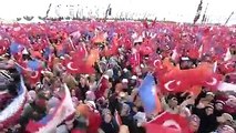 مئات الآلاف يشاركون في التجمع الانتخابي الكبير لحزب العدالة والتنمية في إسطنبول قبل 6 أيام من موعد التصويت في الانتخابات البرلمانية والرئاسية التركيةقناة TRT ا