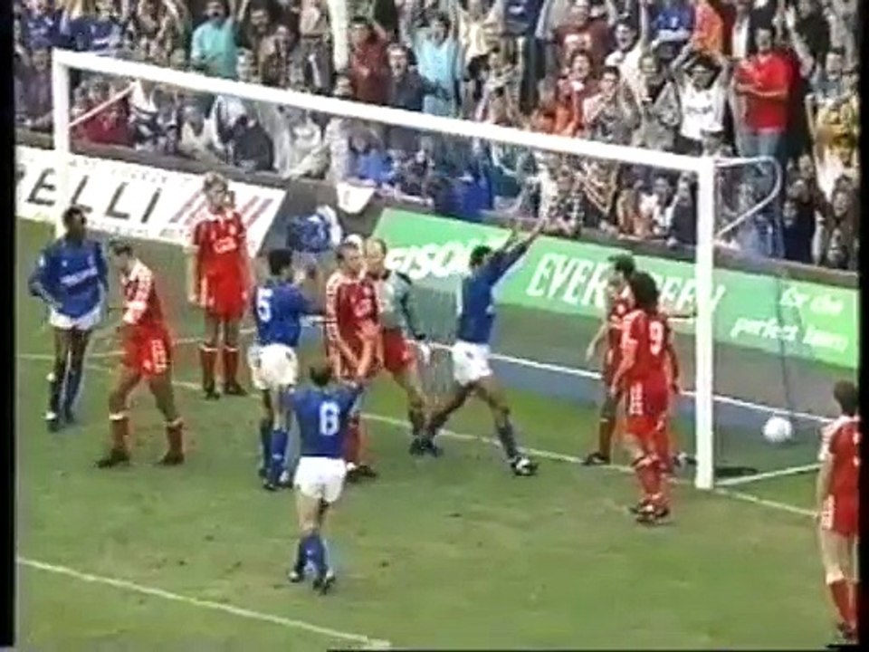 Ipswich Town - Middlesbrough 24-08-1991 Division Two