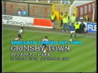 Grimsby Town - Ipswich Town 28-09-1991 Division Two