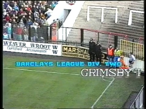 Grimsby Town - Middlesbrough 19-10-1991 Division Two