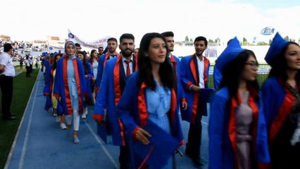 Kırıkkale Üniversitesi 5 bin mezun verdi