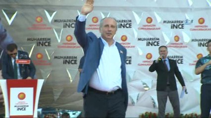 Muharrem İnce: "Yorgun Adam Gidecek, Türkiye'nin Başına Taze Bir Kan Gelecek"