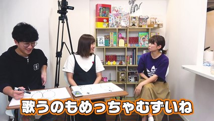 【対決】珍回答連発！即興でオリジナルの絵描き歌作ってみた！【アート】