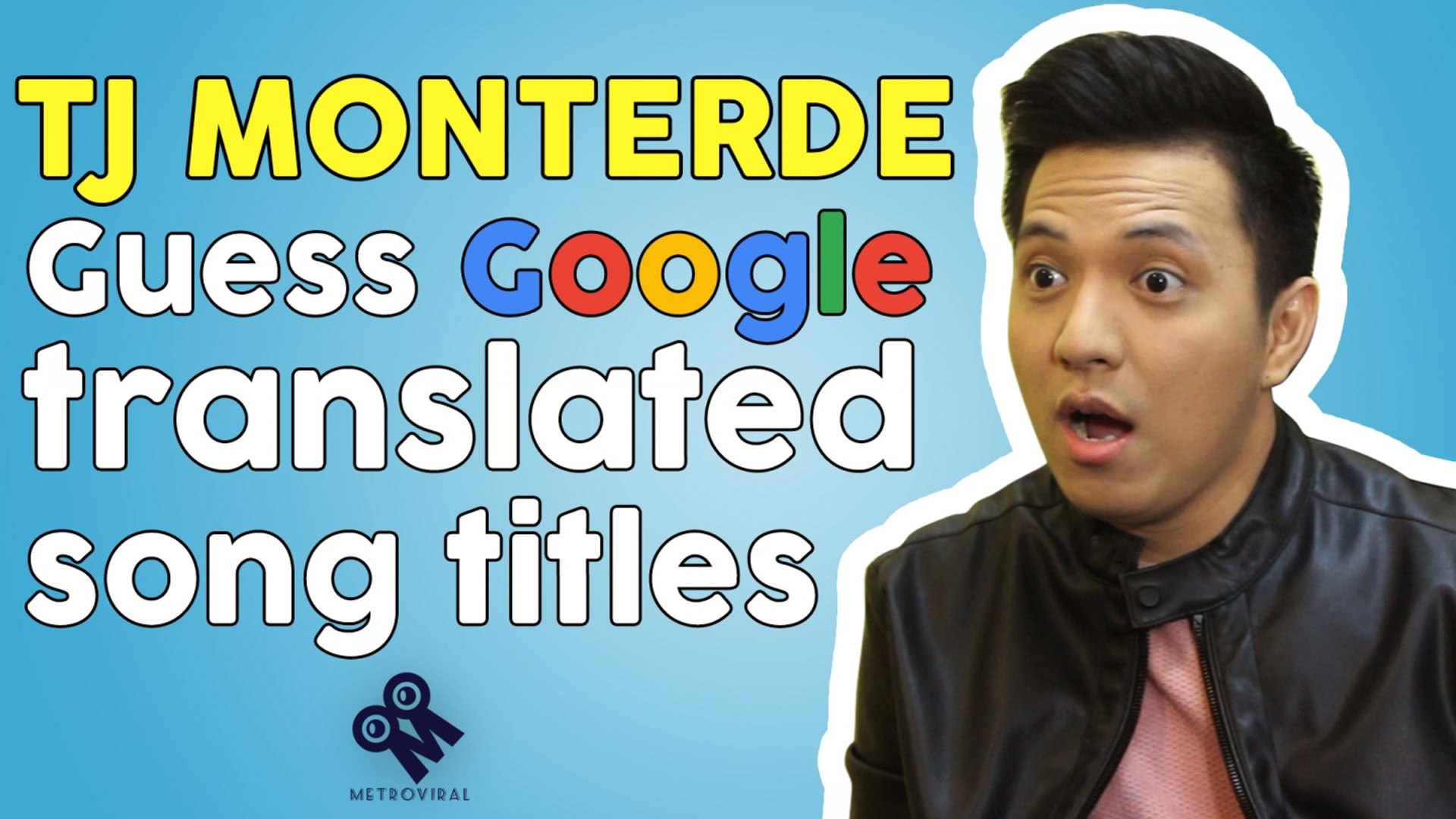 Guess The Google Translated Song Titles | TJ Monterde