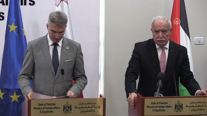 Filistin ve Malta dışişleri bakanları görüştü (2) - RAMALLAH
