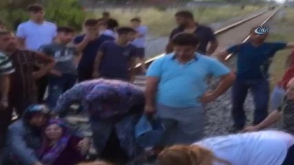 Manisa'da Genç Kıza Tren Çarptı