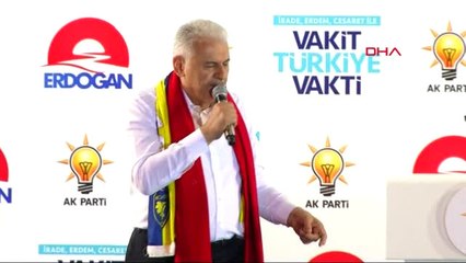 İzmir Başbakan Yıldırım Buca'da Konuştu