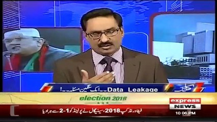 Javed Ch Brilliant Analysis Over NADRA Data Leak-out