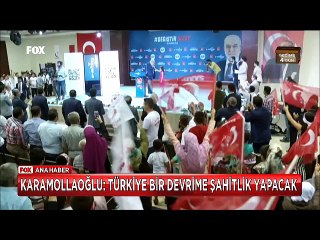 Temel Karamollaoğlu Türkiye 24 Haziran'da Bir Devrime Şahitlik Yapacak