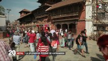 Népal : la difficile reconstruction de Katmandou