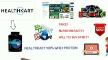 HealthKart 100% whey protein review in hindi| Best whey protein for bodybuilding