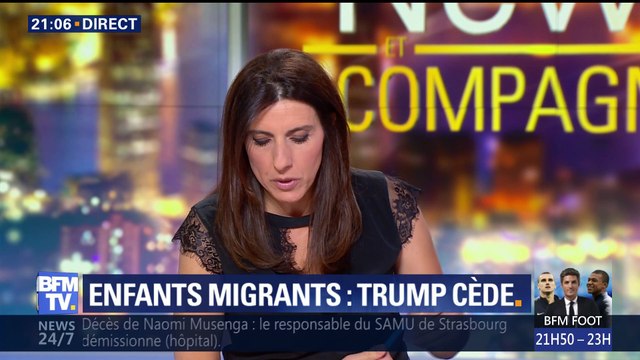 Enfants migrants: Donald Trump cède