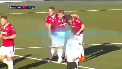 2-1 Einar Karl Ingvarsson Goal Iceland  Premier - 20.06.2018 Valur Reykjavik 2-1 FH Hafnarfjordur