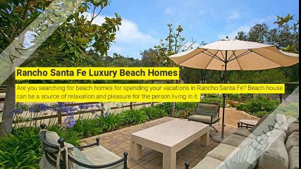 Rancho Santa Fe Real Estate Agents