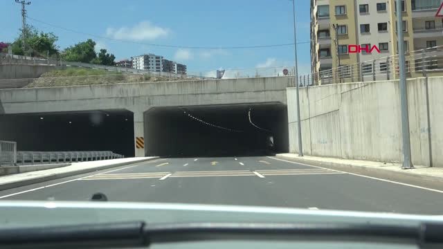 Trabzon 23 Kilometrelik Güzergah Üzerine 17 Tünel