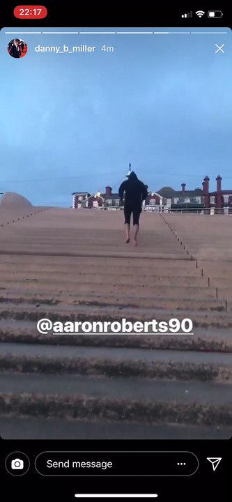 Emmerdale star Danny miller on he instagram tonight at Blackpool seaside 2018