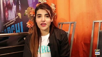 Hareem and Ali Rehman gave a special shoutout to ARY Digital.