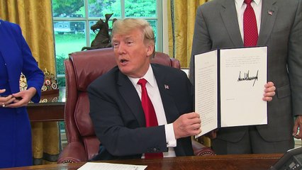 Trump pone fin a separación de familias en frontera
