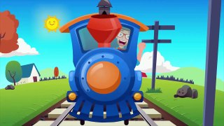 Trains for Children by Blippi _ The Train Song