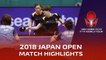 Liu Shiwen/Wang Manyu vs Jeon Jihee/Yang Haeun | 2018 Japan Open Highlights (1/2)
