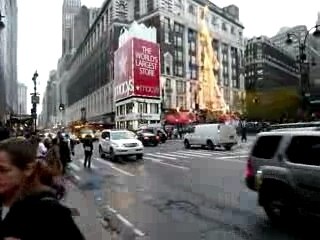 Outside Macy's @ New York