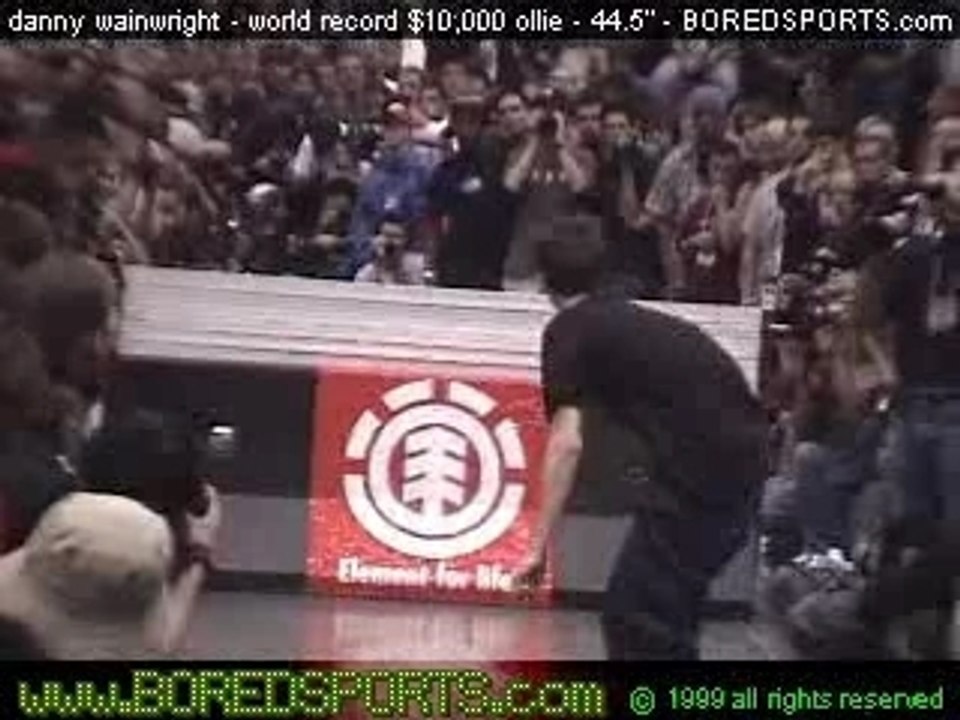 Ollie record du monde Danny Wainwright