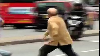 Shahbaz Sharif road crossing in london