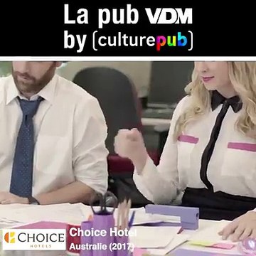 Aujourd'hui c'est la pub VDM by Culture Pub: Choice HotelIl y a des jours comme ça ou rien ne va, il est donc temps de prendre des vacances !