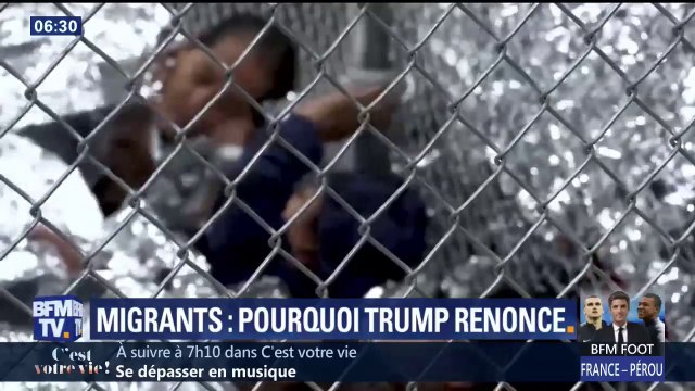 Migrants: Trump renonce à séparer les enfants de leurs parents