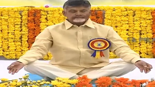 అంతర్జాతీయ యోగా దినోత్సవం: డెహ్రాడూన్‌లో ప్రధాని మోడీ, అమరావతిలో చంద్రబాబు