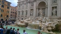 Trevi Fountain - Major Tourist Attraction in Rome, Italy